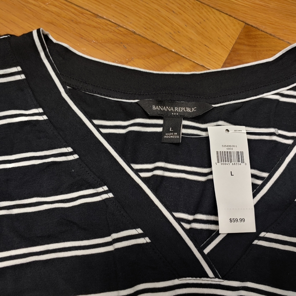 Banana Republic Dress Black Womens BRAND NEW - Picture 9 of 14